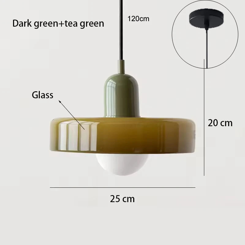 Ramalho Nordic Retro Glass Chandelier - Stylish Pendant Lighting