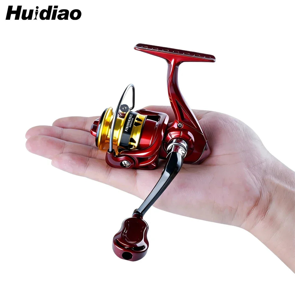 HUIDIAO Ultralight Spinning Reel 1000 Series for Ice Fishing