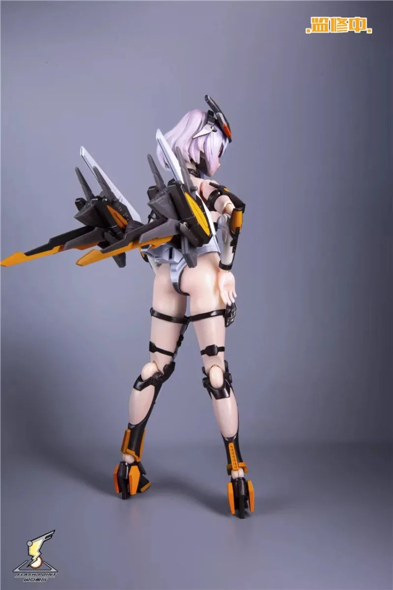 Flashpoint 1/12 Scale Mech Doll Hana with Replaceable Face - Full Set