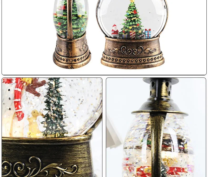 Enchanting Christmas & Easter Wind Lights Music Boxes - Festive Decor