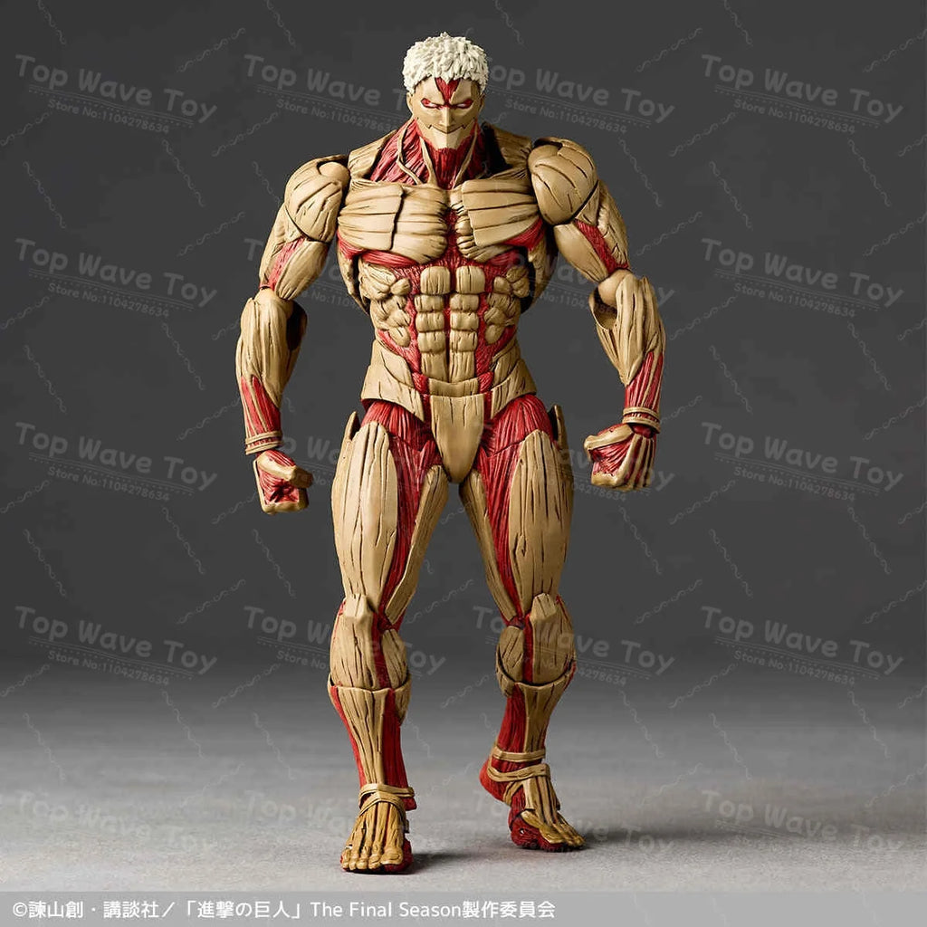 Kaiyodo Armored Titan Female Titan Movable Model | Collectible Action Figure