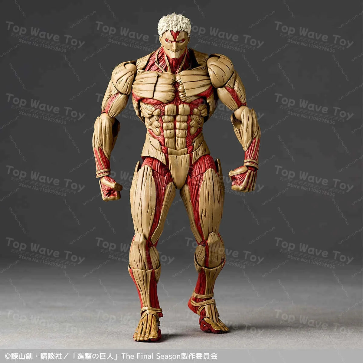Kaiyodo Armored Titan Female Titan Movable Model | Collectible Action Figure
