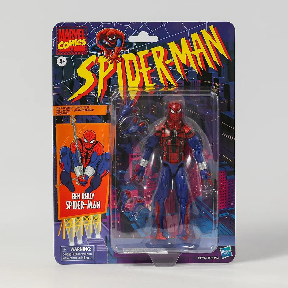 Spider-Man Ben Reilly Symbiote Action Figure - Marvel Legends 6-Inch