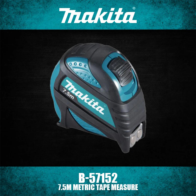 Makita Heavy-Duty Metric Tape Measure: 5.5m, 7.5m, 10m Options