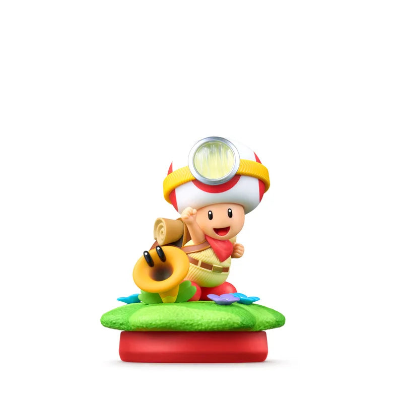 Super Smash Amiibo - Mario & Peach NFC Figures for Nintendo Switch