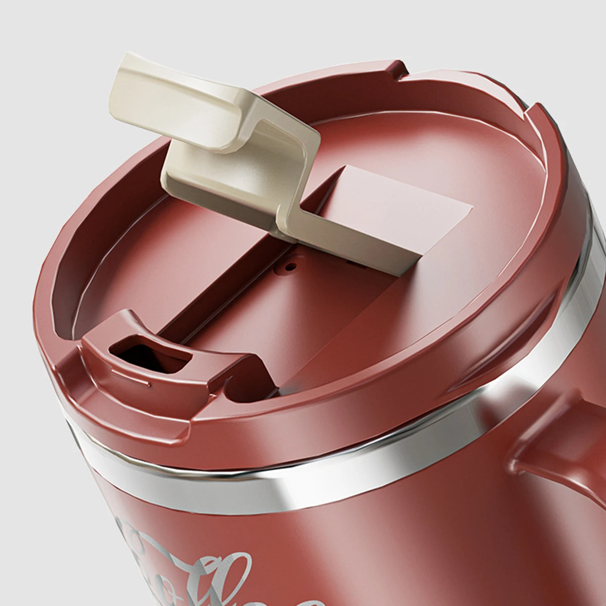 Double Layer Insulated Stainless Steel Coffee Mug - 400/480ML