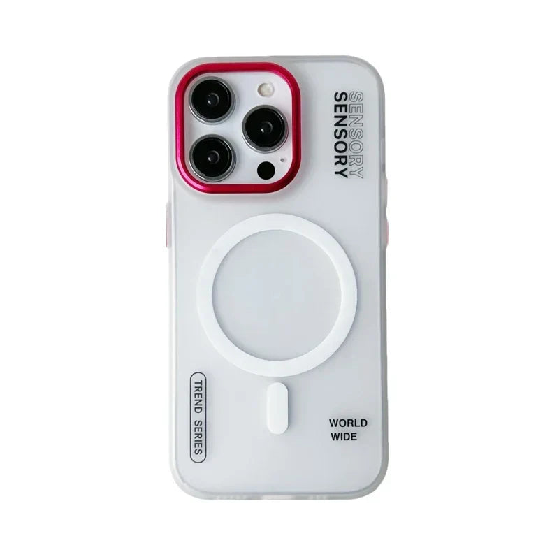 Stylish MagSafe Shockproof Case for iPhone 16/15/14/13 - Durable Protection