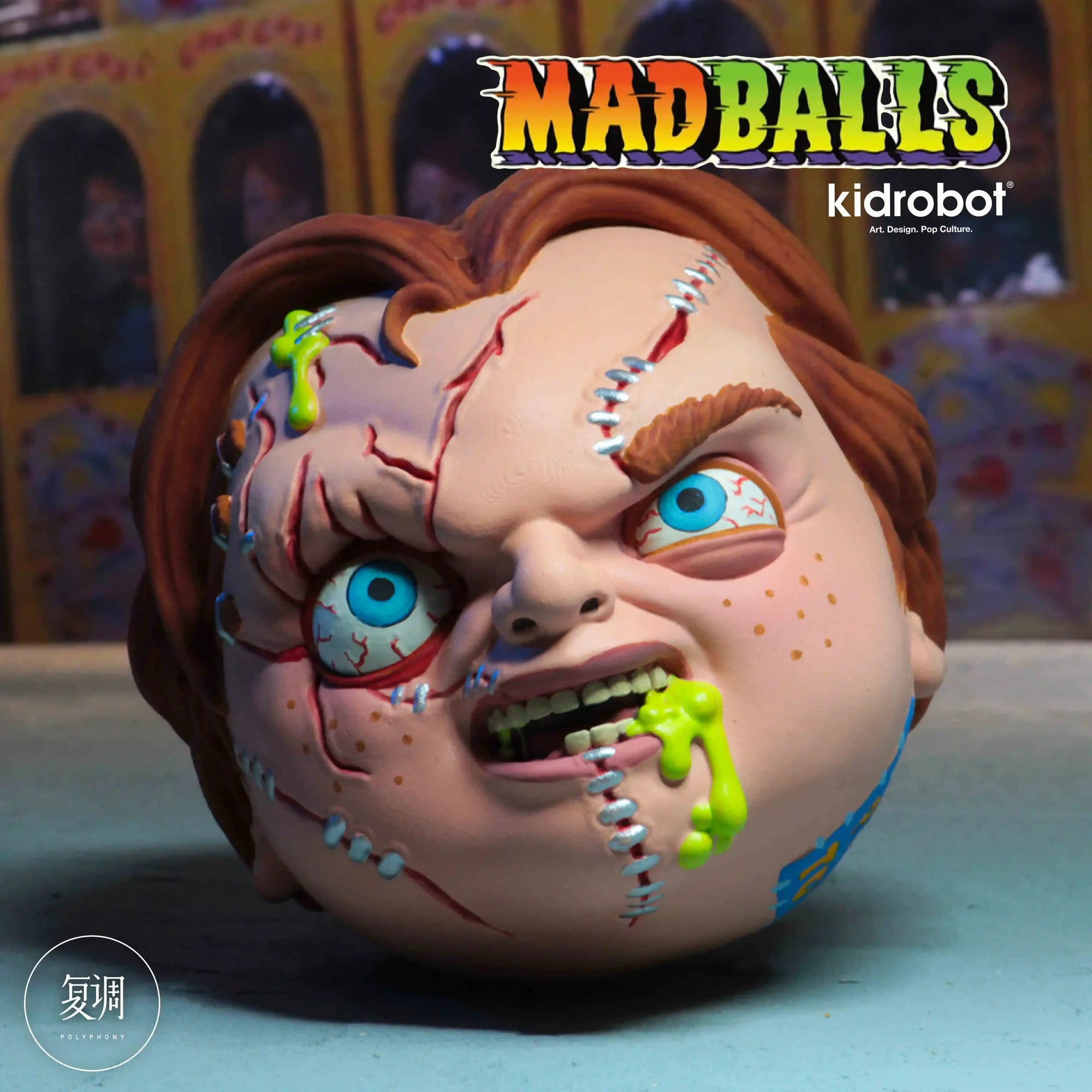 Kidrobot Madballs Foam Horrorballs - Unique Misfits Toy Collectible