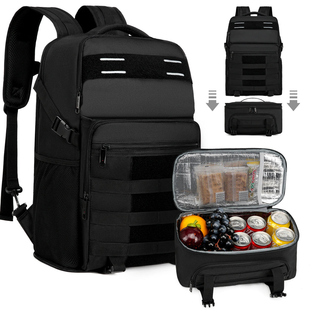 Insulated Travel Backpack Cooler with Laptop Compartment - Large Capacity