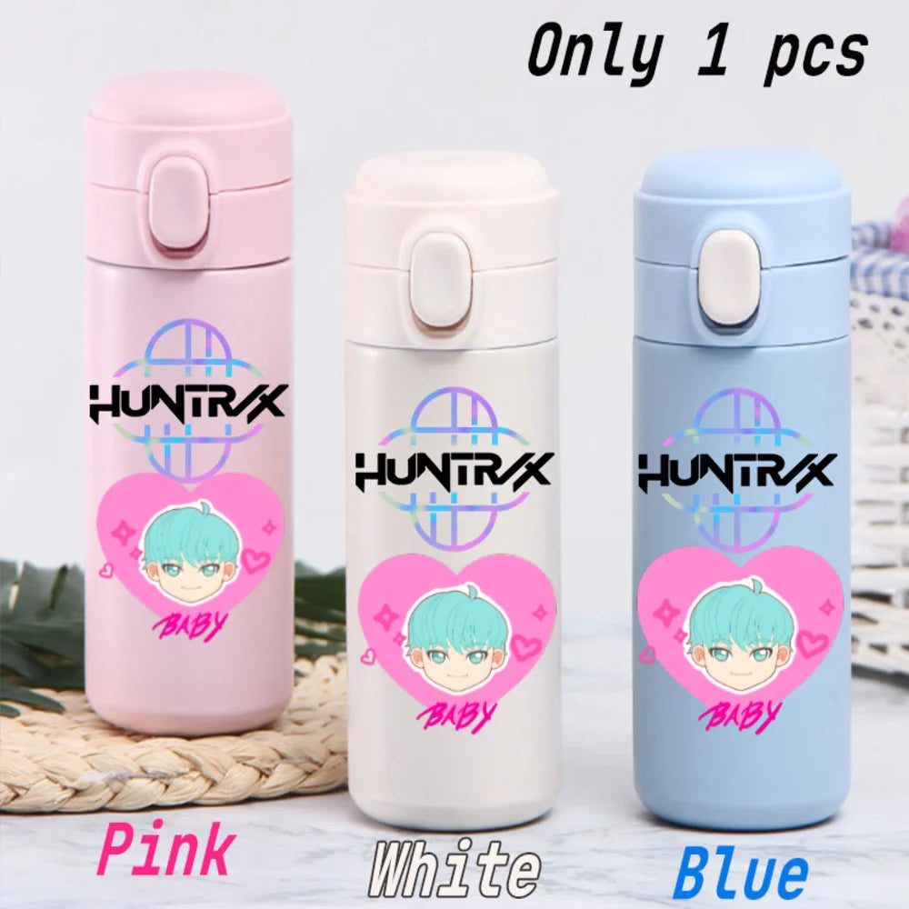 Insulated 420ML K-Pop Travel Drink Bottle - Stylish & Portable