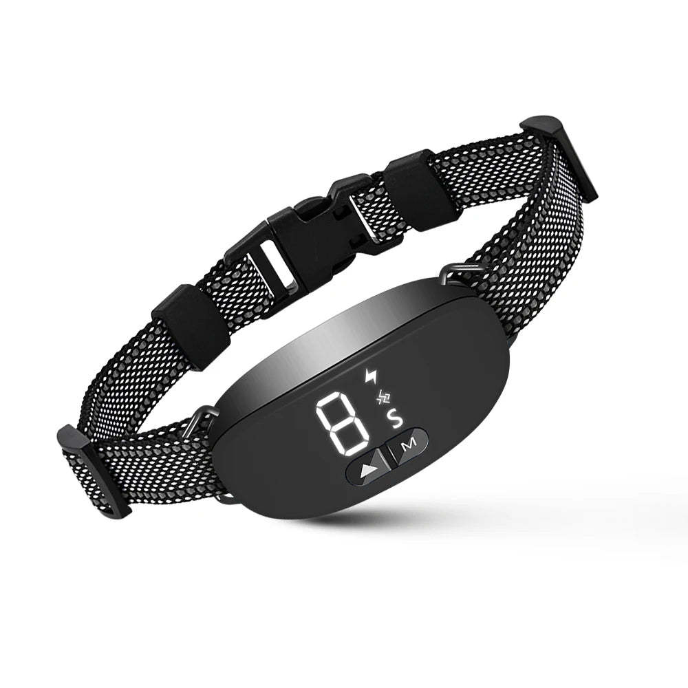 Rechargeable Smart Dog Bark Collar - Adjustable Anti-Bark Training
