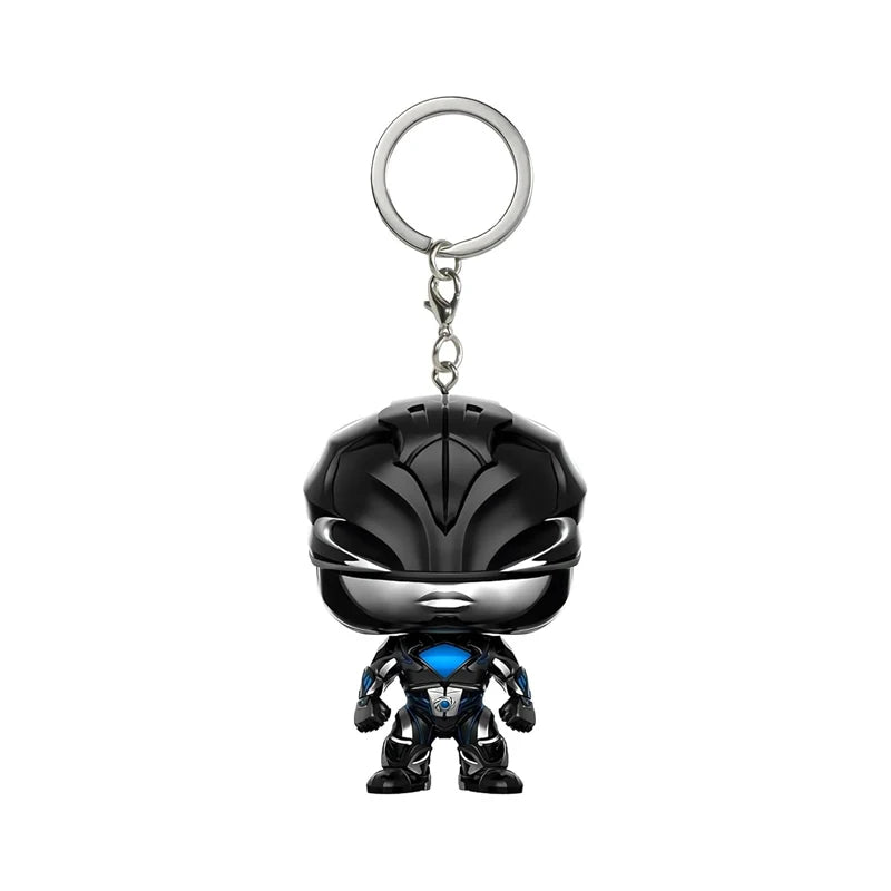 Power Rangers Action Figure Keychain Dolls - Collectible Set