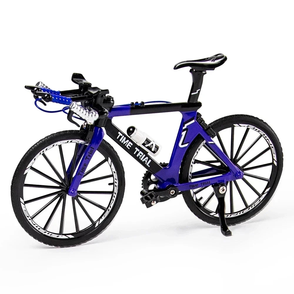 1:8 Scale Diecast Metal Mountain Bike - Realistic Mini Model Toy