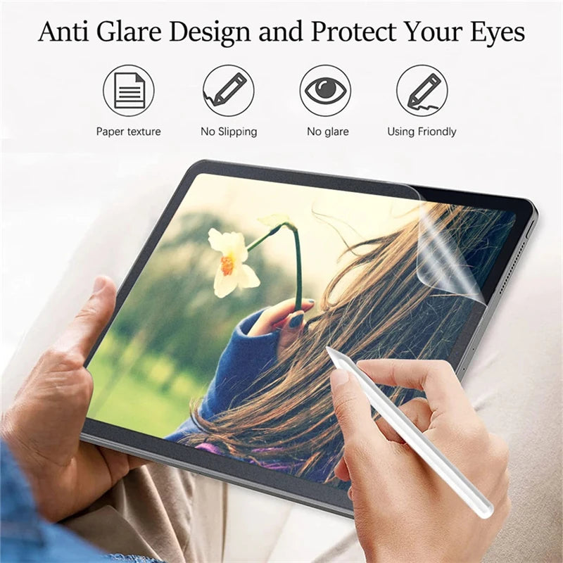 3-Pack Paper Feel Screen Protector for Lenovo Xiaoxin Pad 12.7 - Anti-Glare