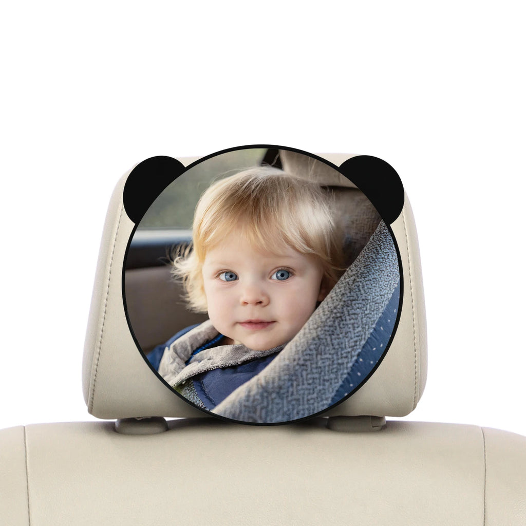 Shatterproof Baby Car Mirror for Safe Rear-Facing Infant Viewing
