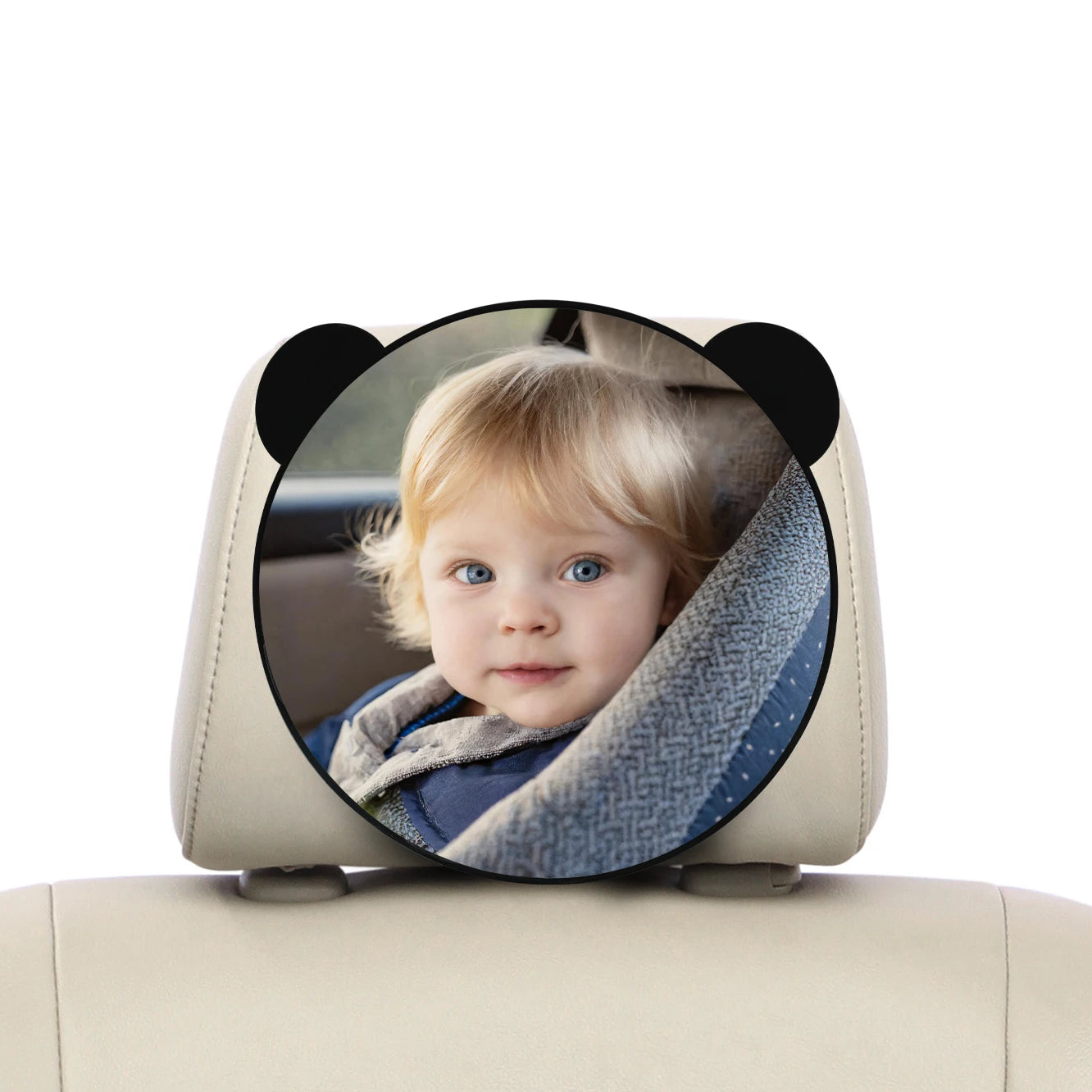 Shatterproof Baby Car Mirror for Safe Rear-Facing Infant Viewing