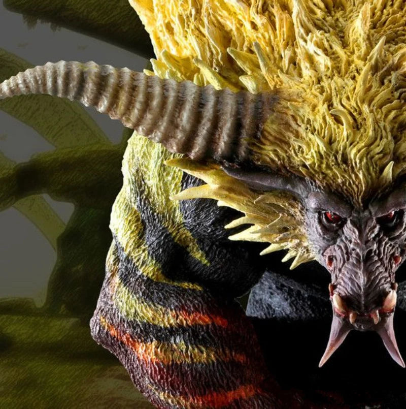 Furious Rajang Action Figure - Stunning Display Model by Bandai