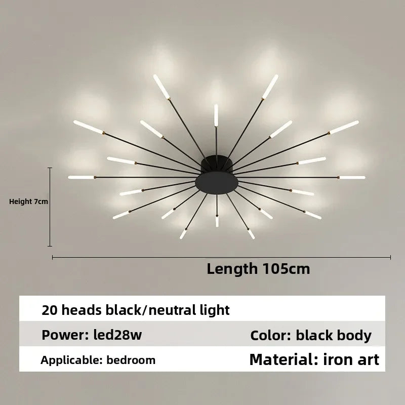 Nordic LED Ceiling Light Fixture - Modern Home Decor Lighting