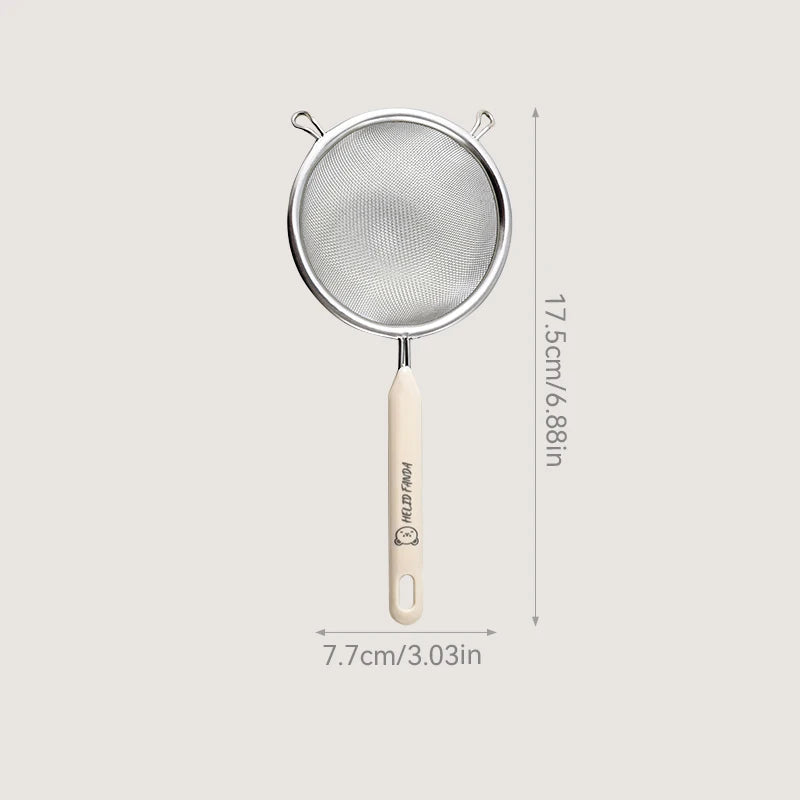 Fine Mesh Strainer Spoon – Stainless Steel Colander & Sieve