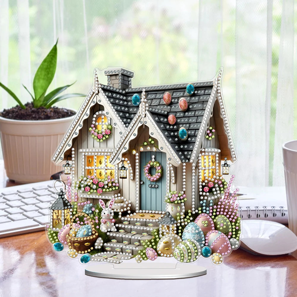 Easter DIY 5D Diamond Painting Tabletop Decoration Kit