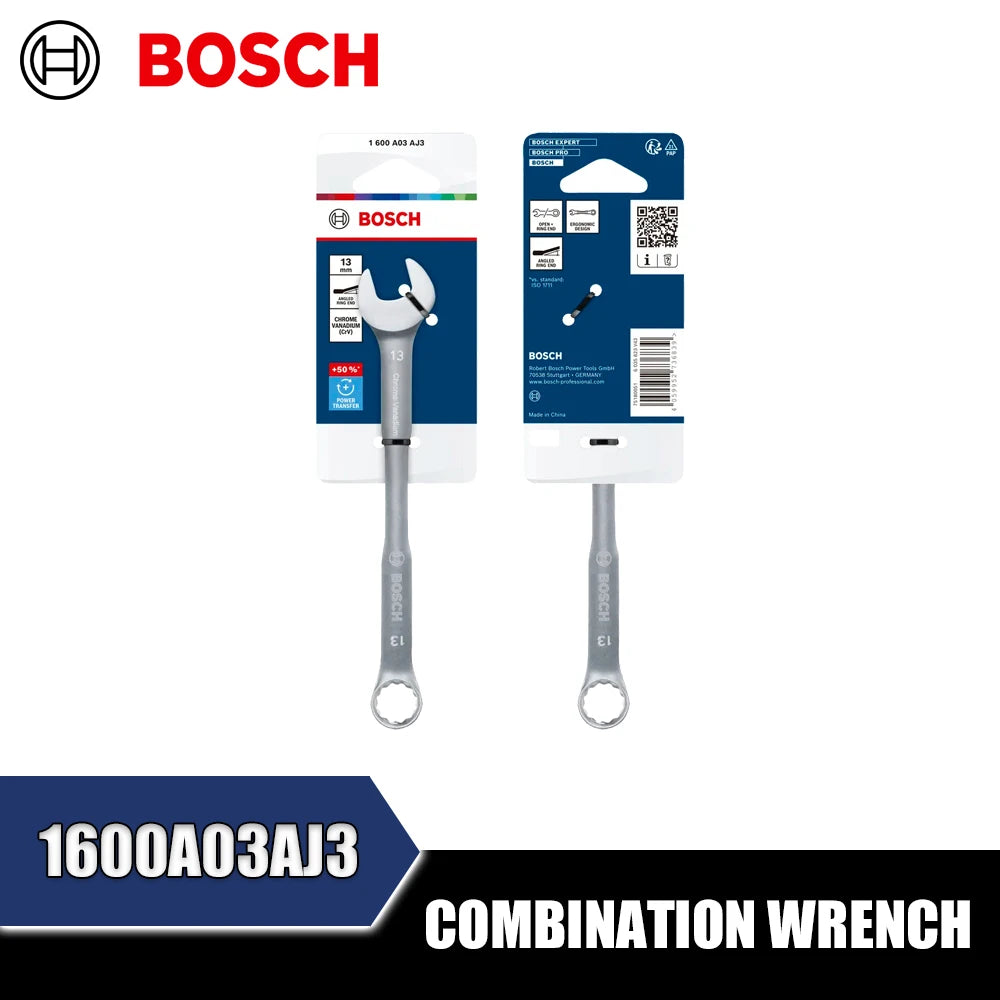 Bosch Combination Wrench - High Power Transfer & Ergonomic Design