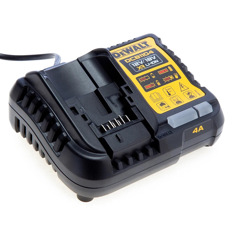 DEWALT 18V/20V Universal Lithium Battery Charger with Fan Cooling