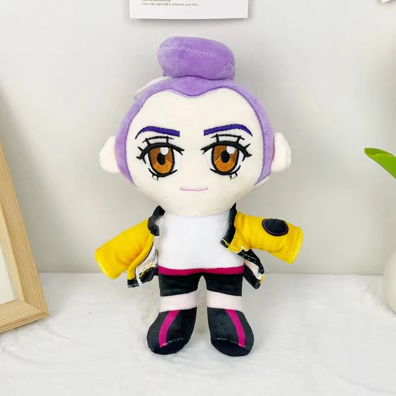 Cute 3-Eyed Purple Tiger Plush Monster - Perfect Gift for Fans!