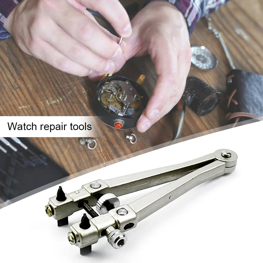 Adjustable V-Shape Watch Back Opener – Efficient Watch Repair Tool