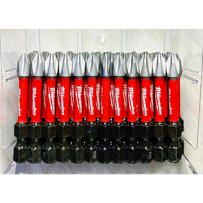 Milwaukee Shockwave PH2 Impact Drill Bits Set - Durable & Versatile