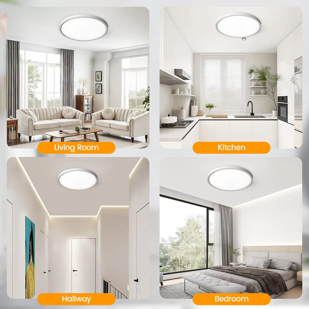 Modern Surface Mounted LED Ceiling Lamp - 15W to 36W for Indoor Lighting