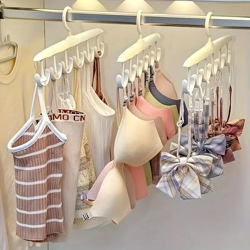 12-Hook Rotating Hanger - Space-Saving Closet Organizer