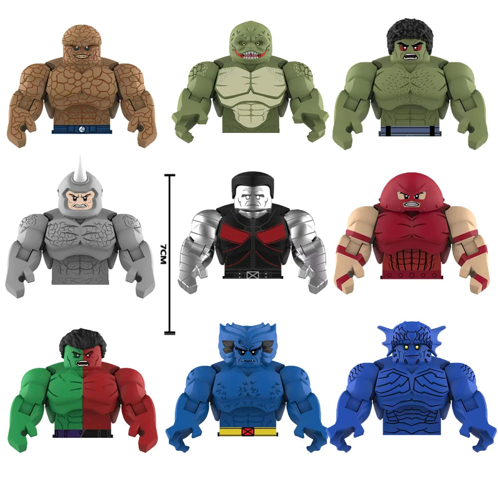Movable Lizard Rhino Action Figures - Assemble Your Puzzle Toy