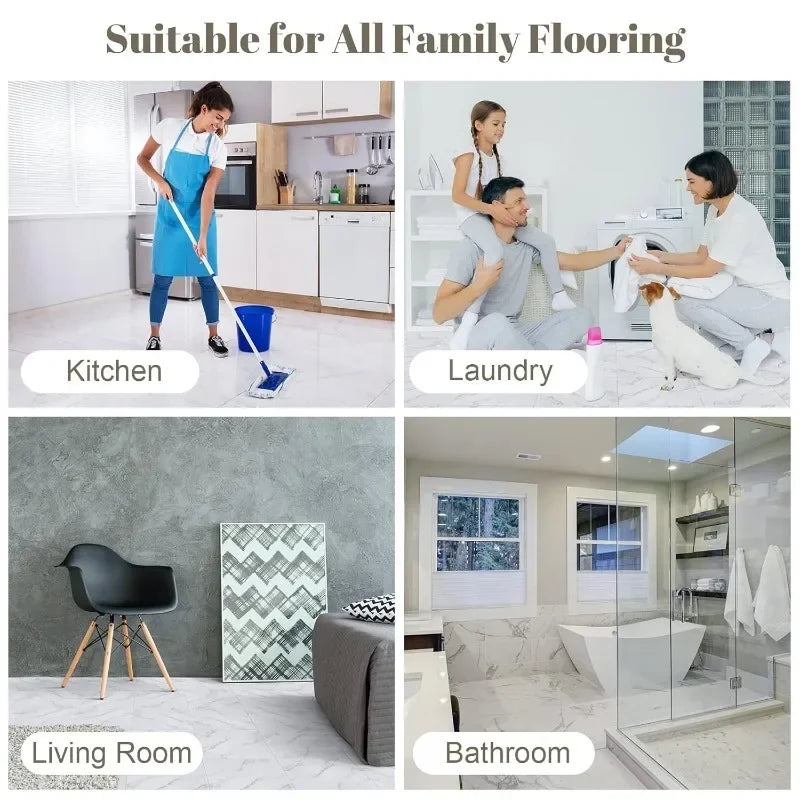 Thickened Self-Adhesive Marble Tile Stickers - Waterproof & Durable
