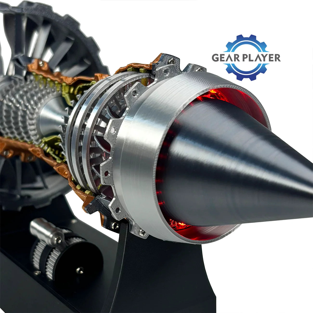 High-Performance Brushless Turbofan Engine Model Toy