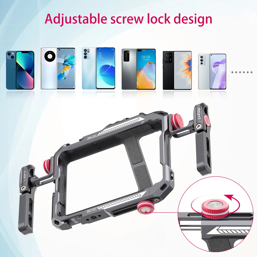 Ulanzi Lino Smartphone Cage for Mobile Filmmaking - Vlog Stabilizer