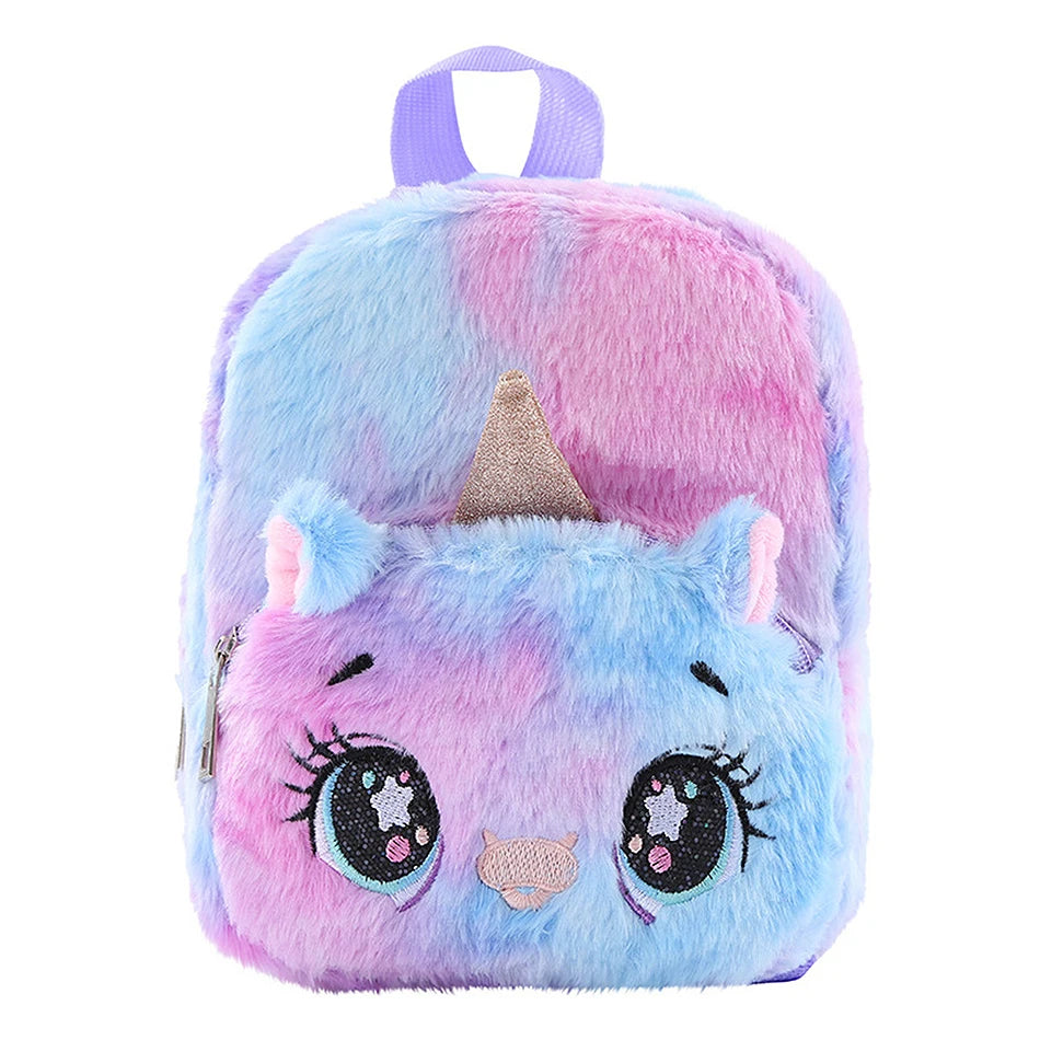 Unicorn Plush Backpack for Kids - Fun & Functional School Bag