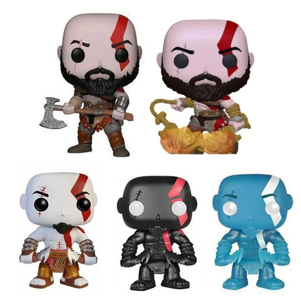 Kratos Vinyl Action Figure - 10cm Collectible Toy for Fans