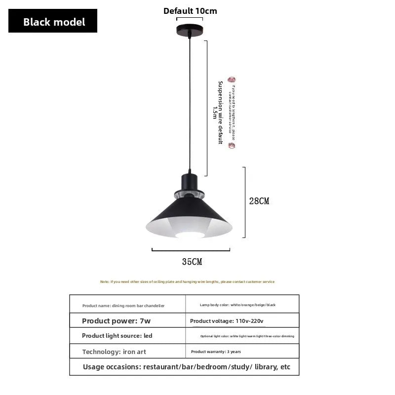 Industrial Iron Pendant Chandelier - Modern Loft Lighting E27