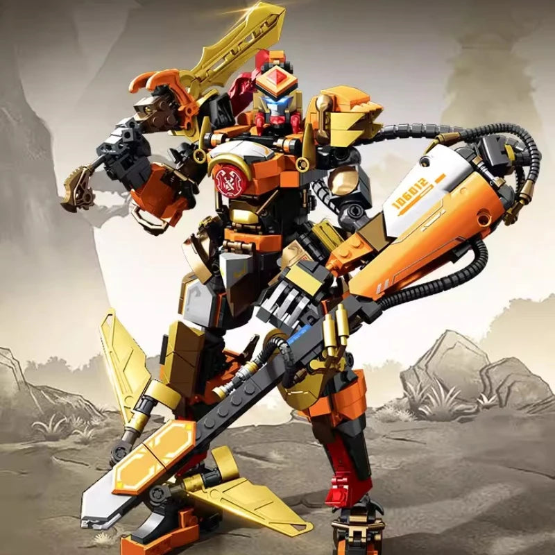 SEMBO Huang Zhong Mech Robot Building Blocks - Creative Action Model