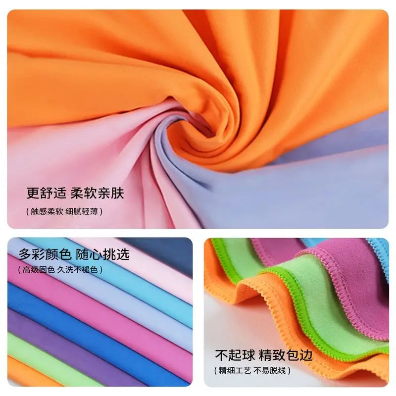 Double-Sided Velvet Quick-Dry Magnetic Towel for Sports & Outdoors