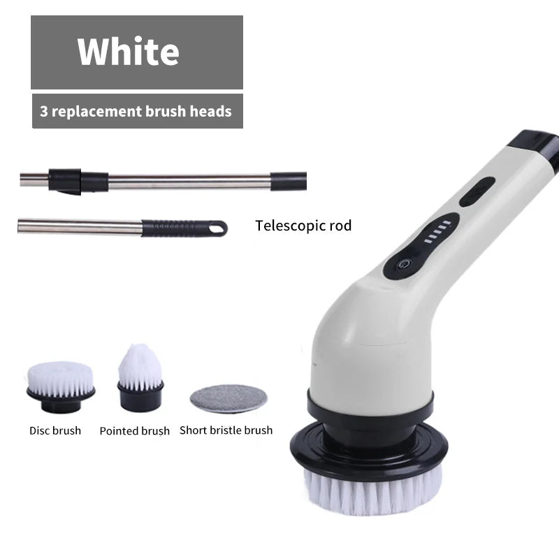 9-in-1 Electric Spin Scrubber | Effortless Multi-Surface Cleaning