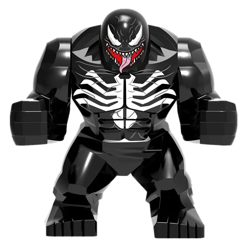 Blind Box Mini Building Blocks Superhero Figures Gift Set
