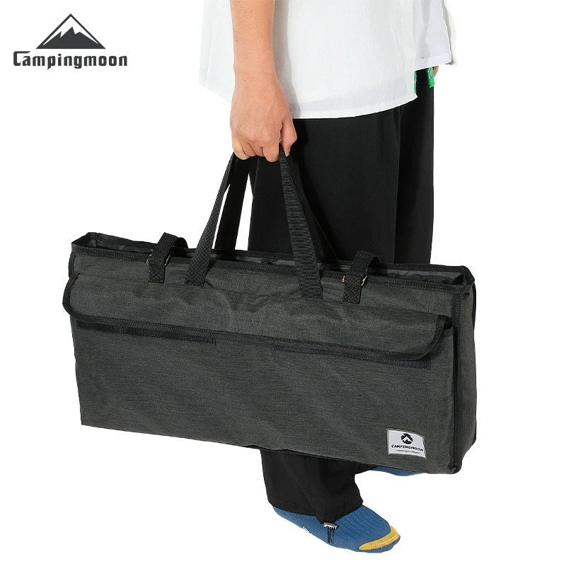CAMPINGMOON Portable Oxford Camping Bag - Easy Carry & Organize