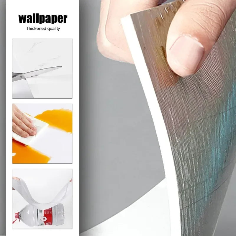 Thickened Self-Adhesive Marble Tile Stickers - Waterproof & Durable