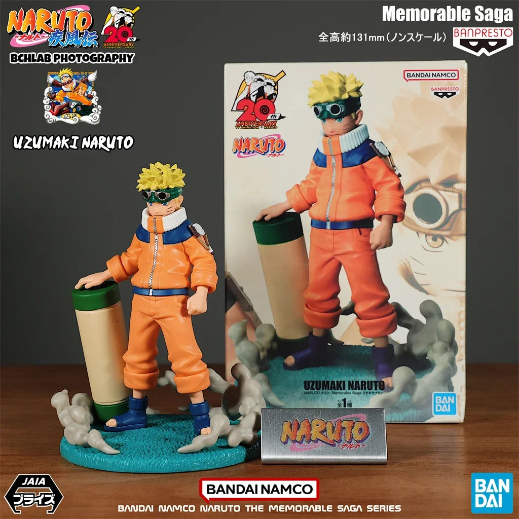 Bandai Naruto Sasuke Figure - Iconic Anime Collectible Ornament
