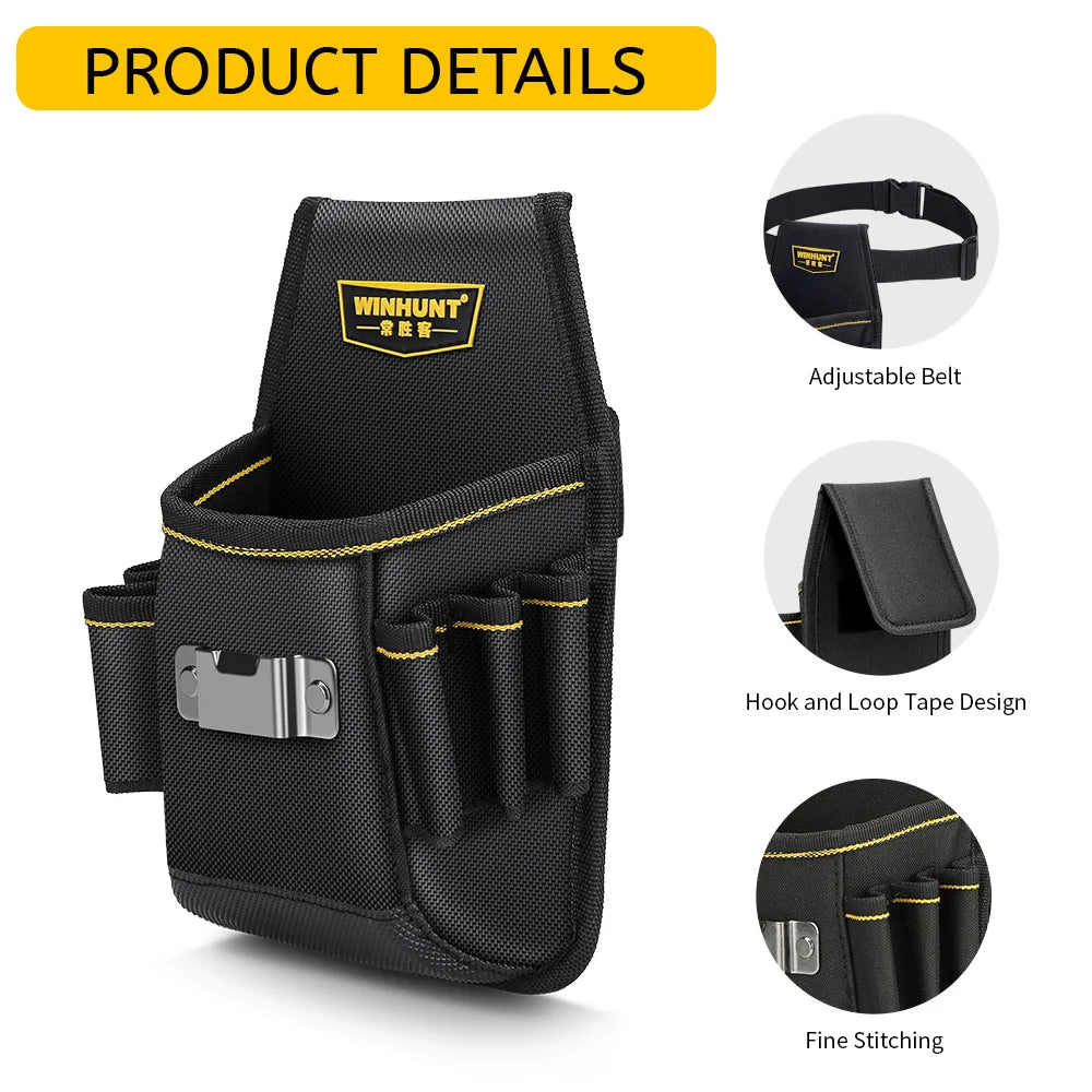 WINHUNT Tool Belt Set - Versatile Pouch for Electricians & Carpenters