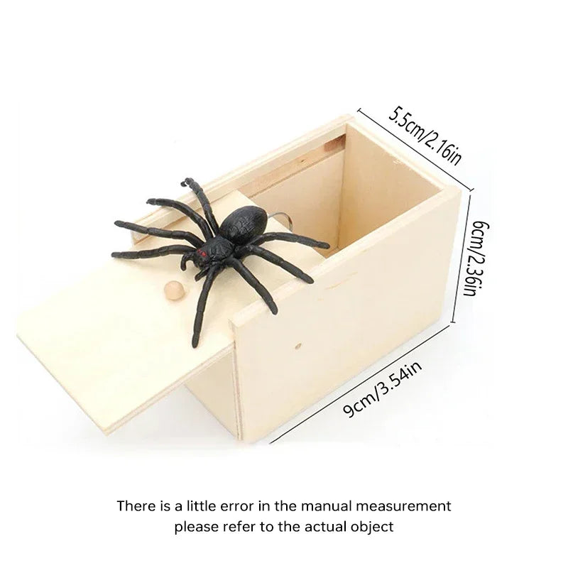 Trick Spider Scare Box - Fun Halloween Prank Decoration Game