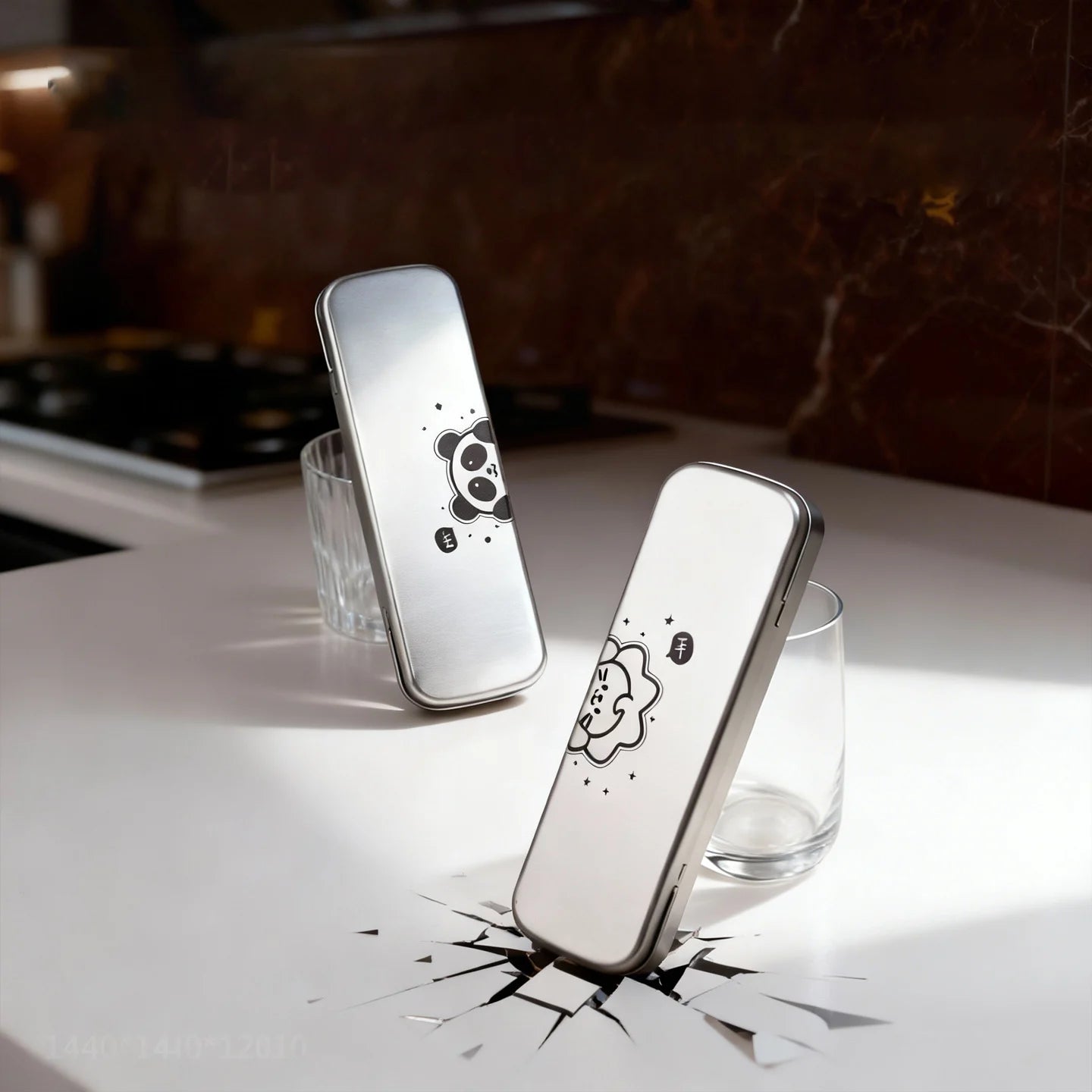 3-Piece Portable Stainless Steel Flatware Set for Kids & Outdoor Dining