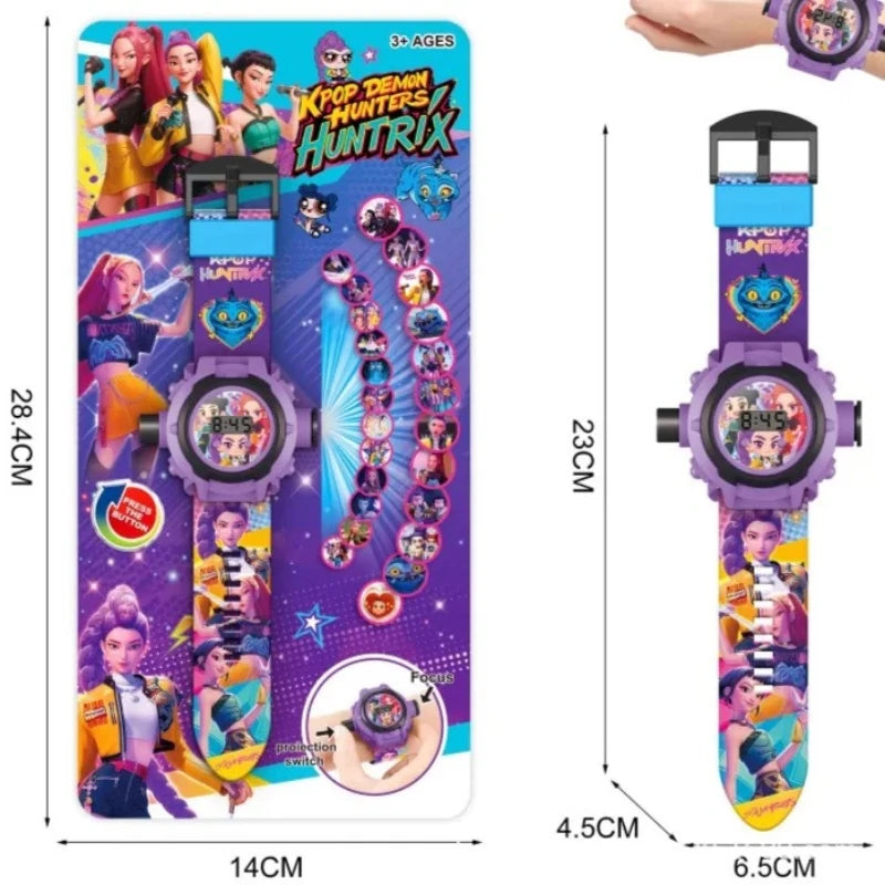 K-POP Projection Watch for Kids - 24 Fun Glowing Images