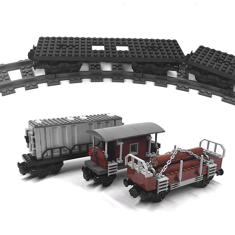XQ MOC Train Carriage Building Blocks - Eco-Friendly Play Set